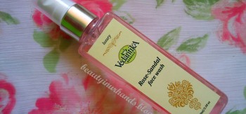 Vedantika Herbals Rose-Sandal face wash Review - Eleena Alphonso